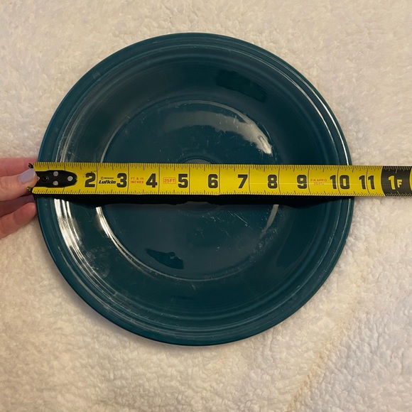 Teal Large Plate - Picture 3 of 6